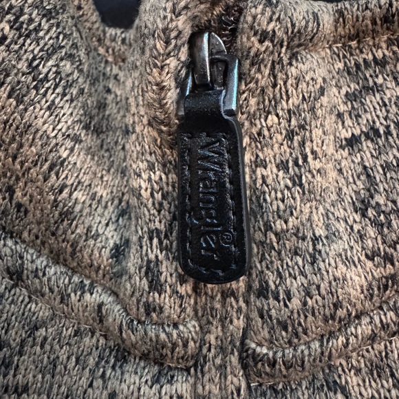 Wrangler Authentics Men’s 3XL Heather Quarter Zip Pullover Fleece Warm Casual - Picture 3 of 10
